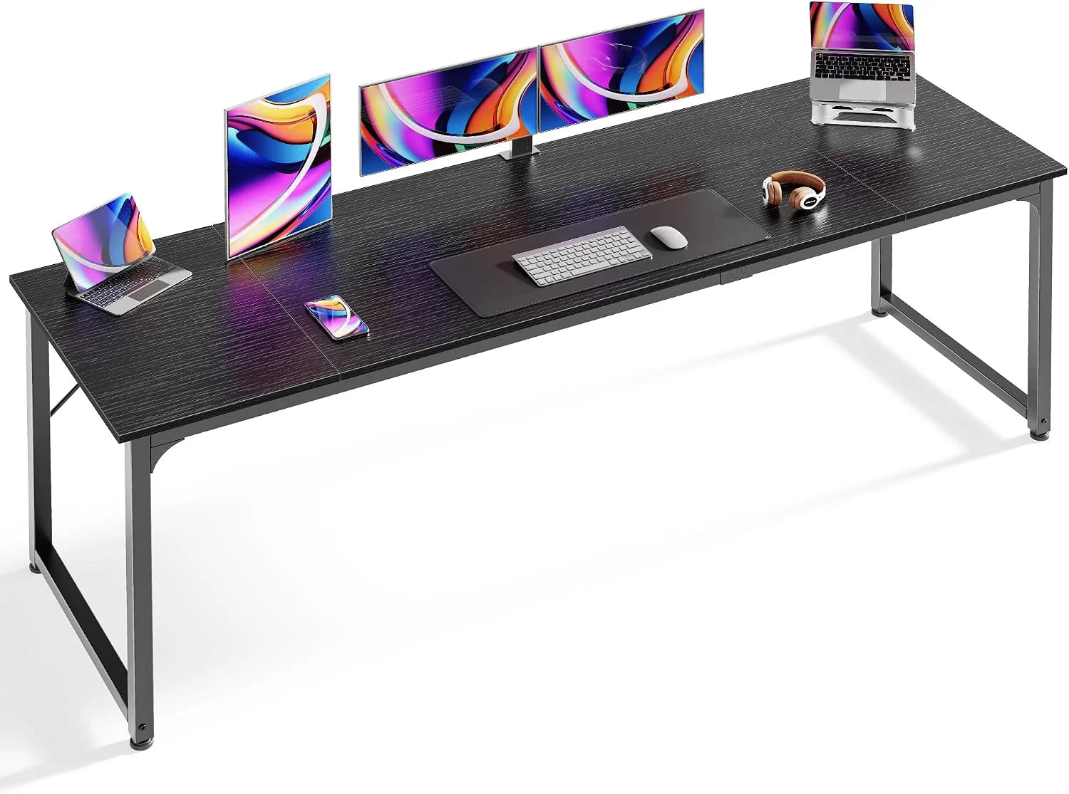 New Arrivals Computer Desk, 55 Inch Home Office Desk - Image 16