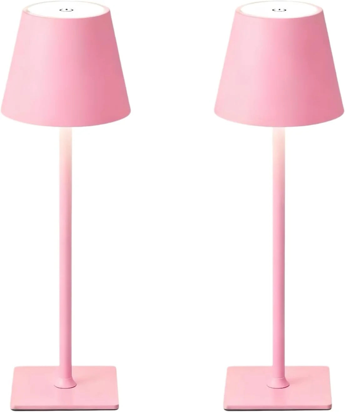 New Arrivals Gold Led Cordless Table Lamps-Rechargeable Lamp Set of 4 - Image 3