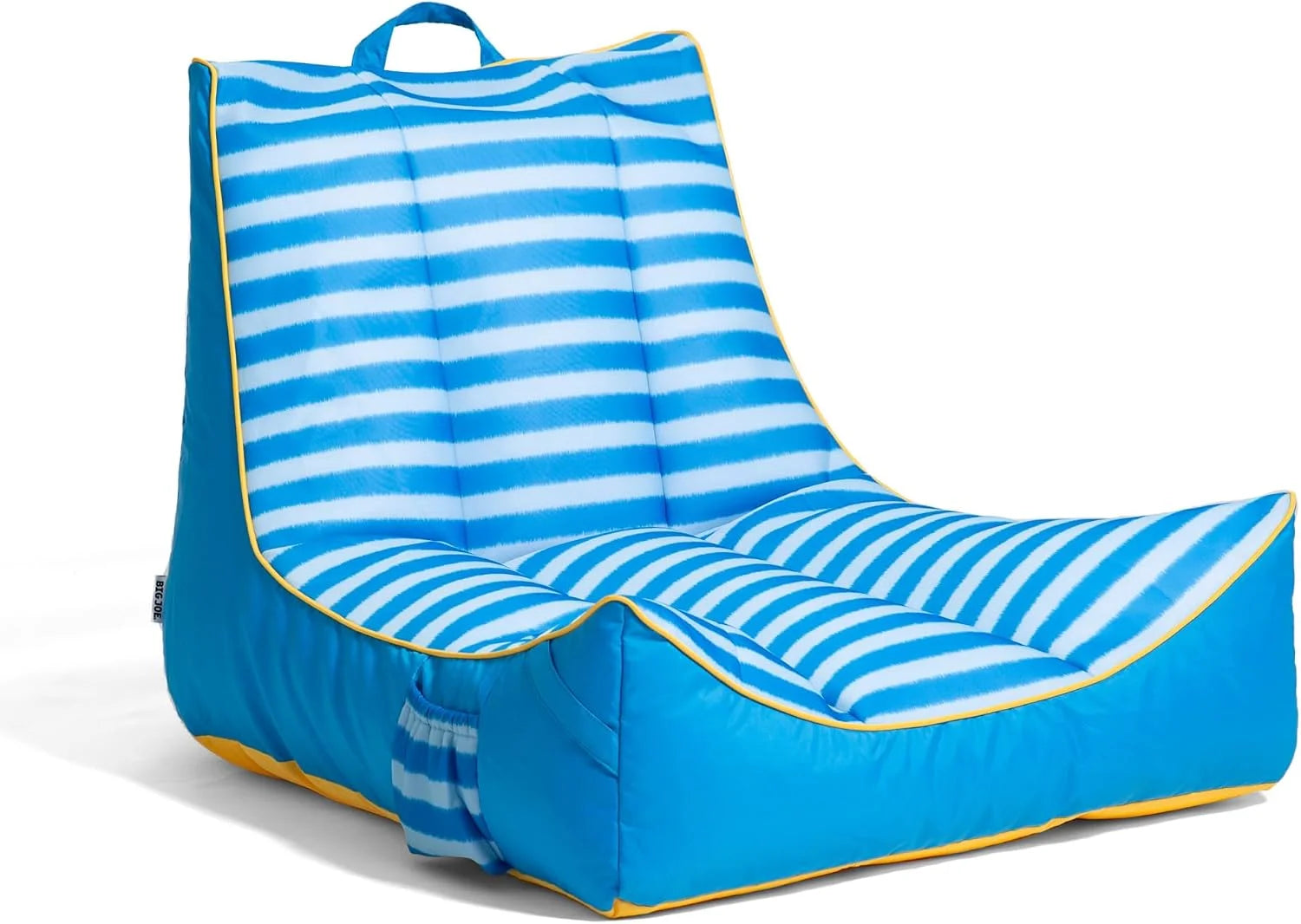 New Arrivals Joe Captain鈥檚 Float No Inflation Needed Pool Lounger, Sweet Shells Peach Double Sided Mesh, 3 feet - Image 5