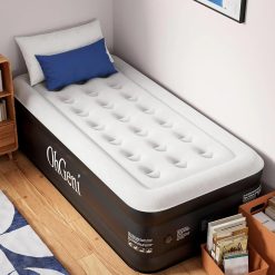 Alternative view of New Arrivals Air Mattress Queen with Built in Pump, 18 Raised Inflatable Blow Up Mattress, Upgraded Surface Portable Bed