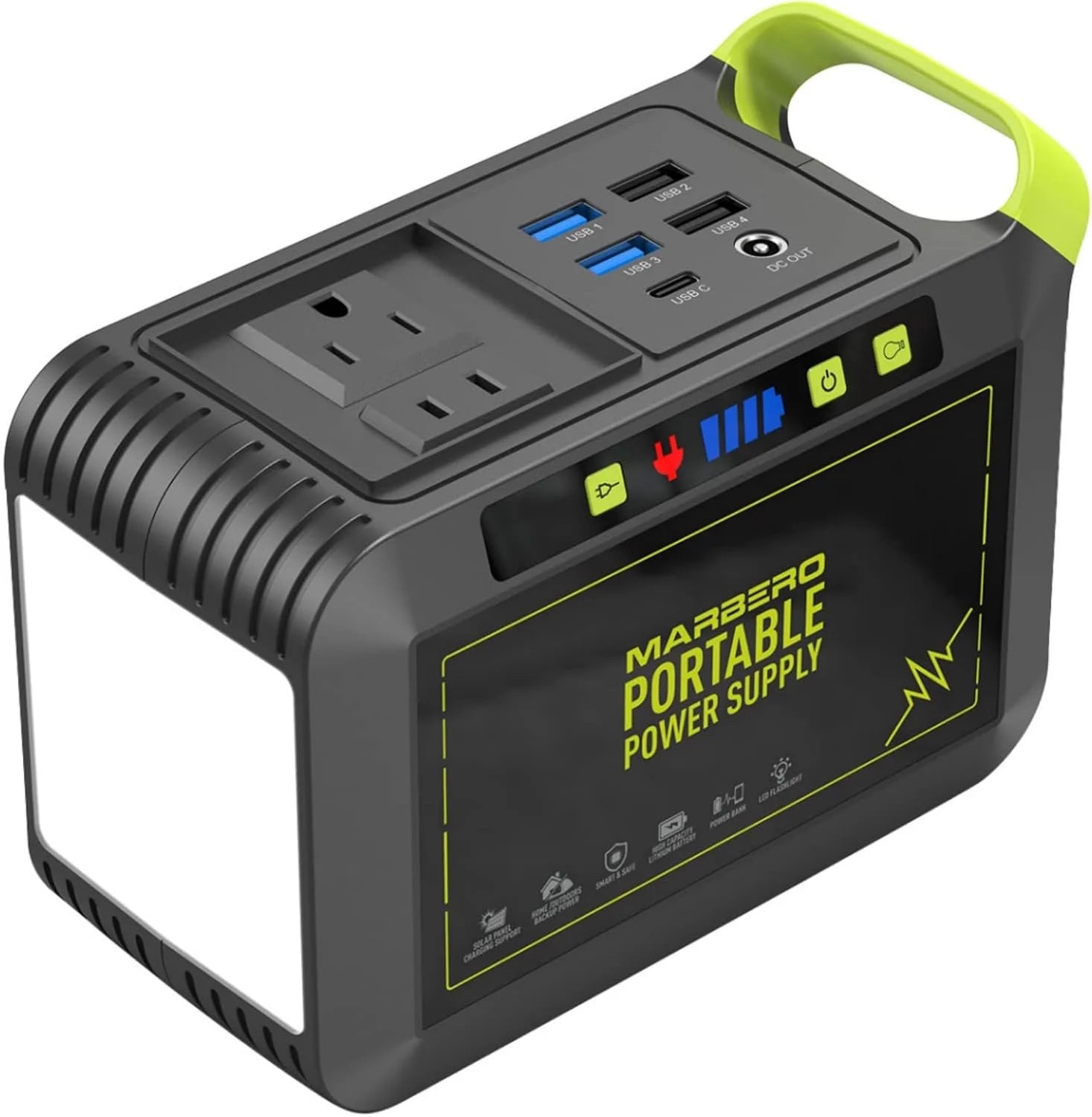 New Arrivals Portable Power Station 88Wh Camping Lithium Battery Solar Generator Fast Charging with AC Outlet 120W Peak Power - Image 8