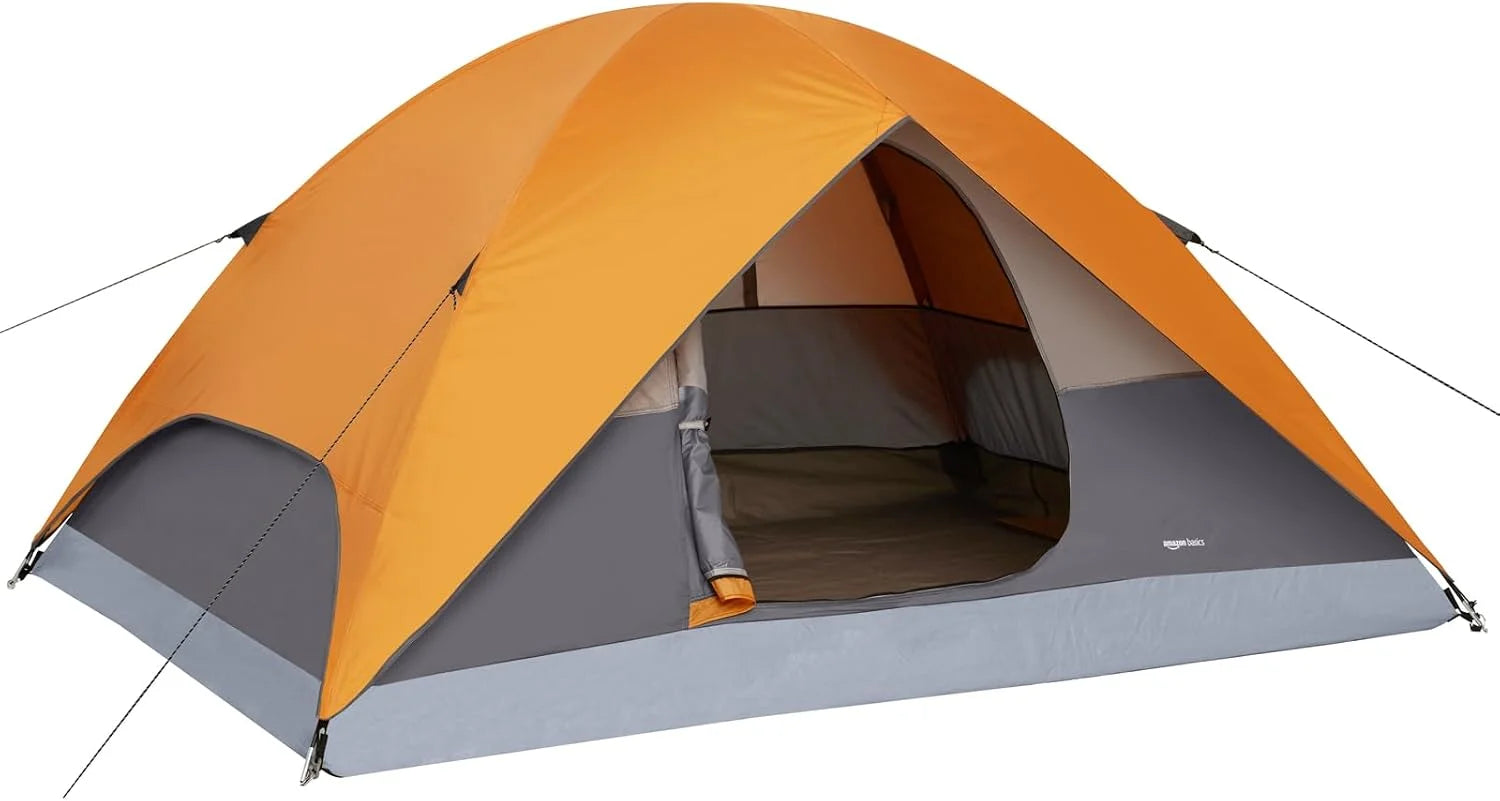 Amazon Basics Camping Tent, 3-Season Dome Design with Rainfly bifanuoyard - Image 2
