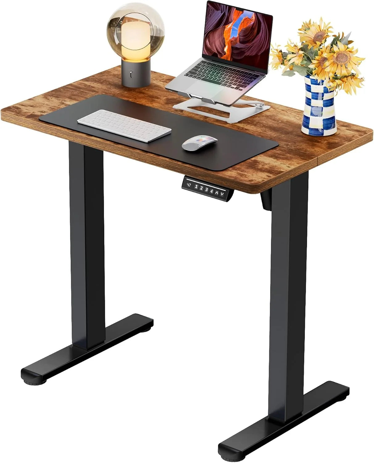 New Arrivals Height Adjustable Electric Standing Desk, 48 x 24 Inches Sit Stand up Desk - Image 29