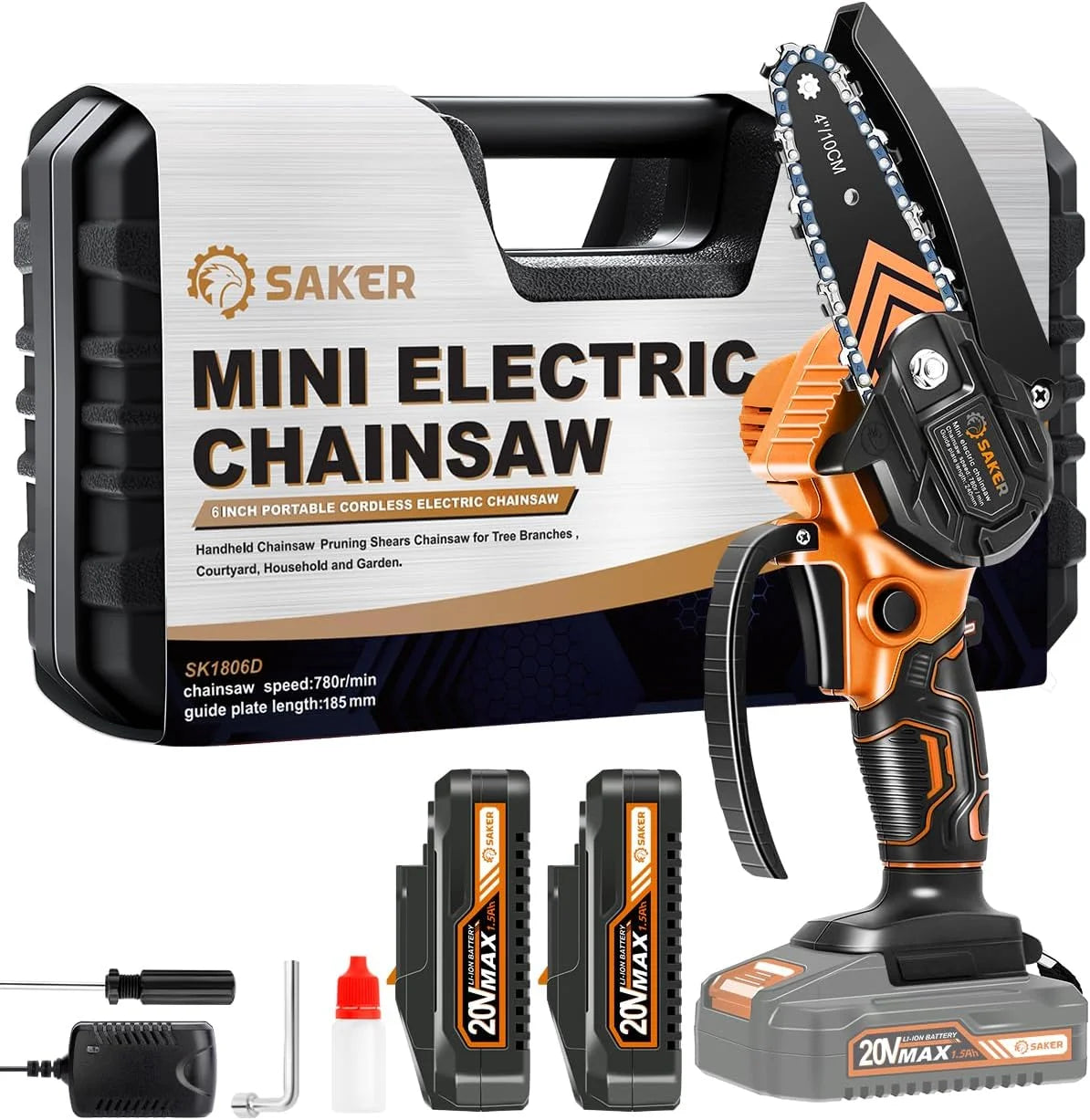 New Arrivals Mini Chainsaw Cordless, Portable Electric Chain Saw - Image 3