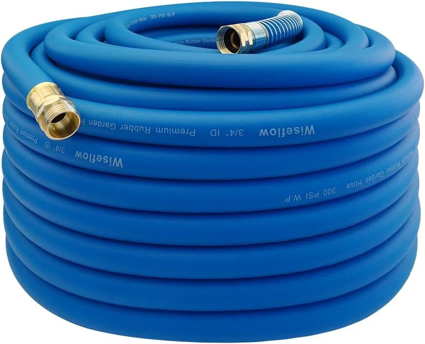 New Arrivals Garden Hose 50FT x 3/4, Heavy Duty Rubber Hose, 1200PSI Burst, 300PSI Working for Yard - Image 10