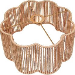 LUCORUSC Hanging Light Lamp Shades Boho Rattan Lamp Shades bifanuoyard
