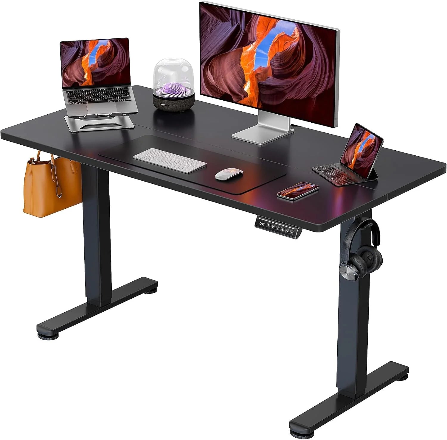 New Arrivals Height Adjustable Electric Standing Desk, 48 x 24 Inches Sit Stand up Desk - Image 6