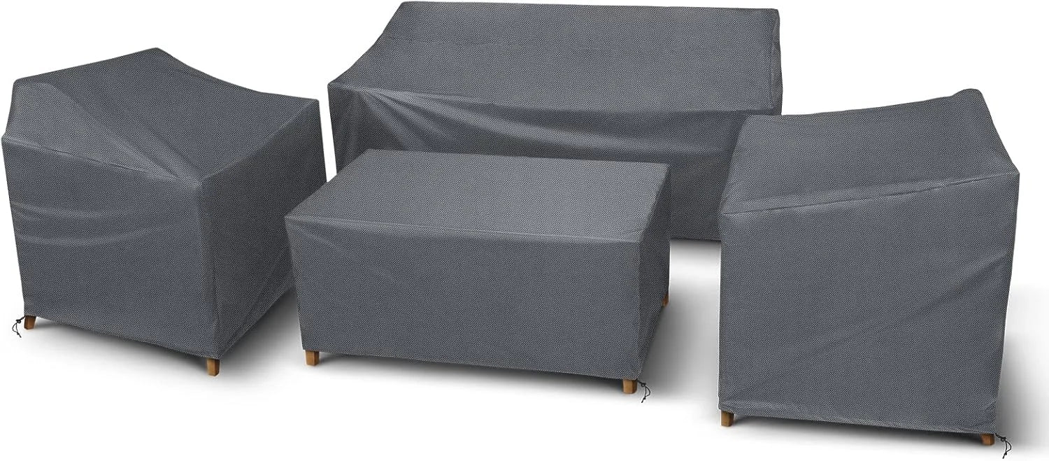 New Arrivals STARTWO Outdoor Furniture Cover Waterproof 4 Piece, Black, Regular, 420D - Image 7
