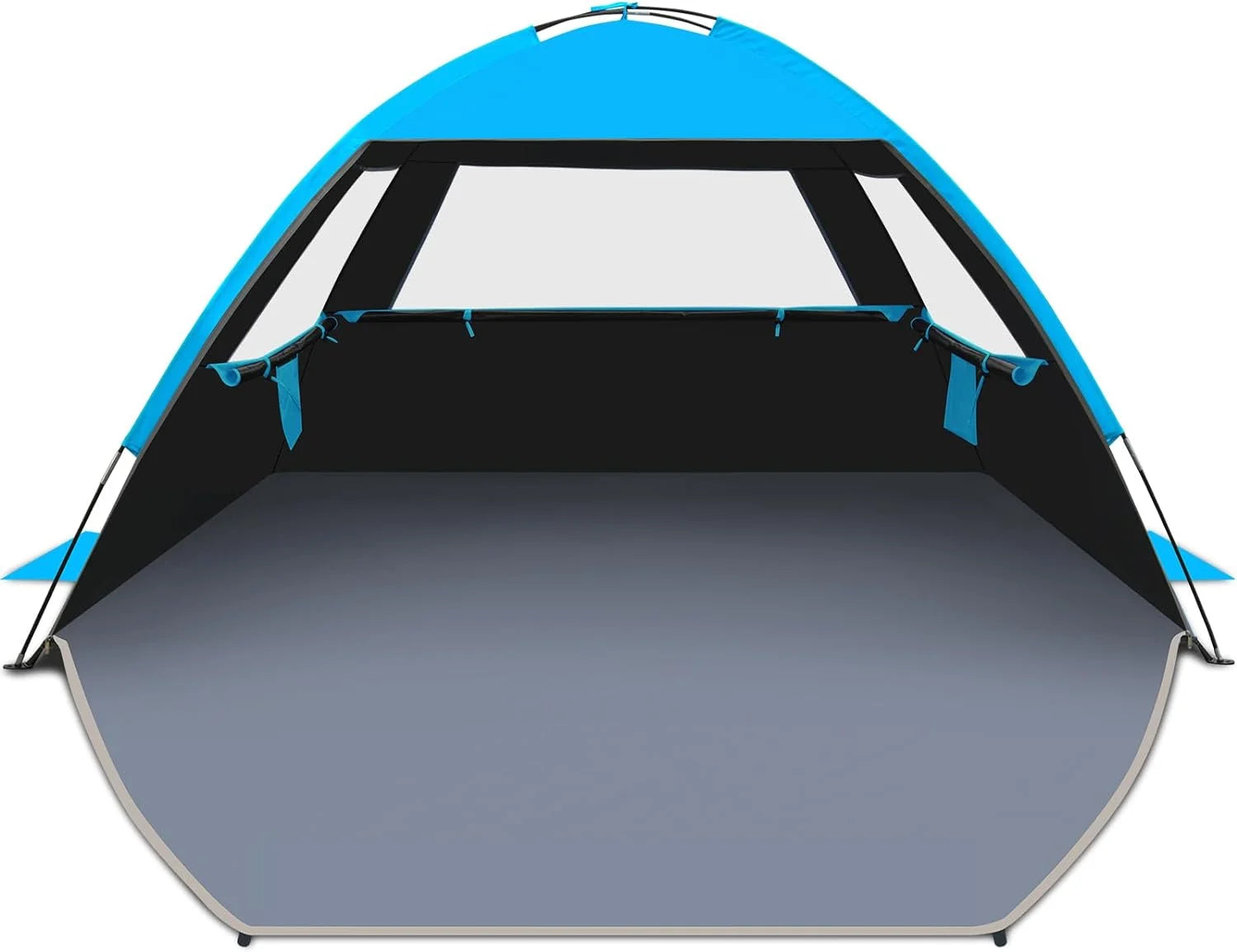 Gorich Beach Tent Sun Shelter for 3/4/6/8/10 Person with UPF 50锛?UV Protection, Lightweight & Easy Setup Beach Shade bifanuoyard - Image 7