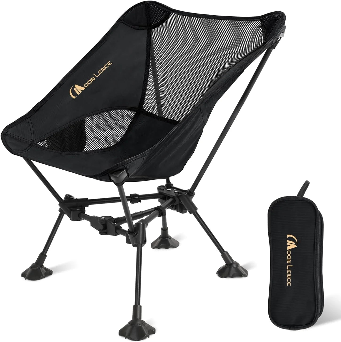 New Arrivals LENCE 2 Pack Portable Camping Chairs Backpacking Chair, The 4th Generation Ultralight Folding Chair - Image 9