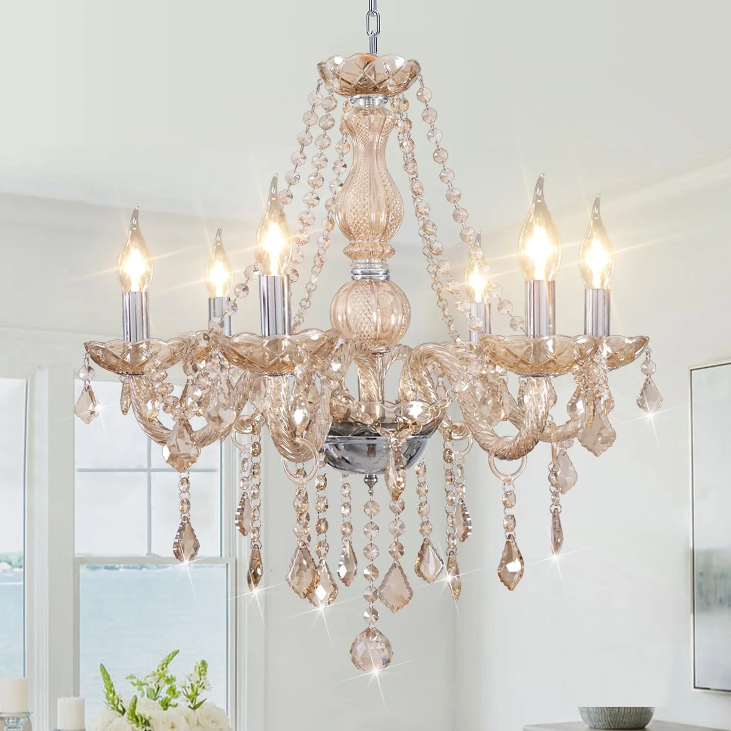 New Arrivals Chandeliers Classic Crystal Candle Chandelier Lighting - Image 5