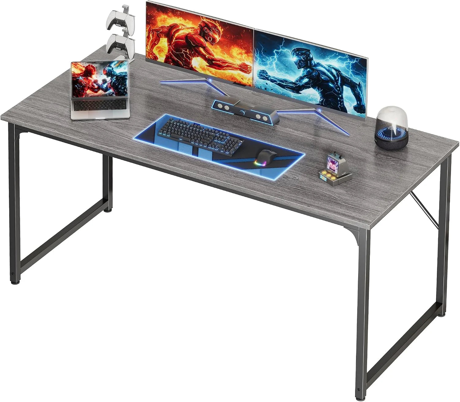 New Arrivals 47 X 24 Inch Computer Desk with Deeper Desktop, Gaming Office Writing Work Desk for Home Office - Image 7
