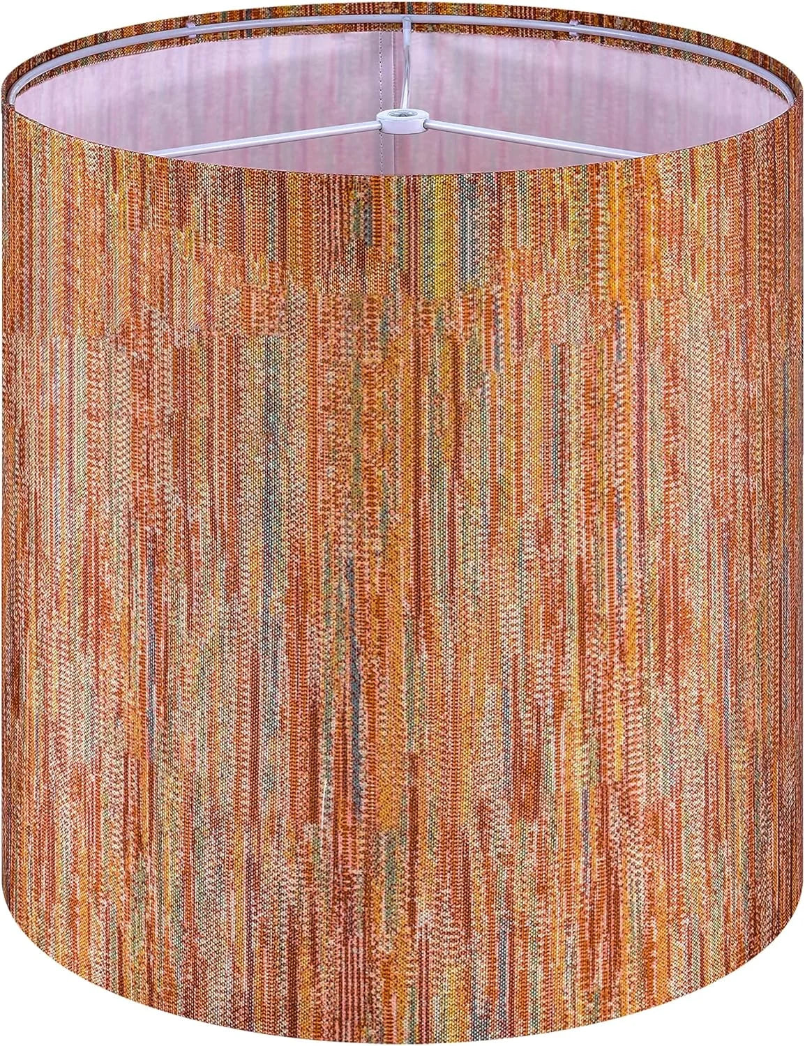 1 Pc Striped Lamp Shade for Table Lamps, Modern Replac Lampshade Drum Fabric Deco - Image 12