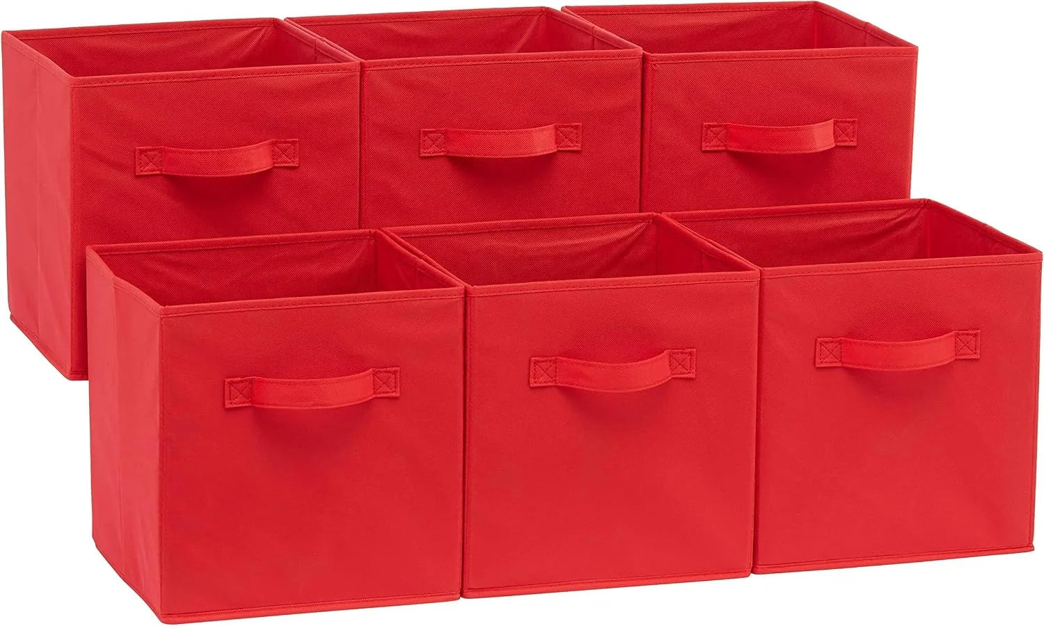 Collapsible Fabric Storage Cube Bins Organizer with Handles, Organization Containers, Multifunctional, 13 x 13 x bifanuoyard - Image 2