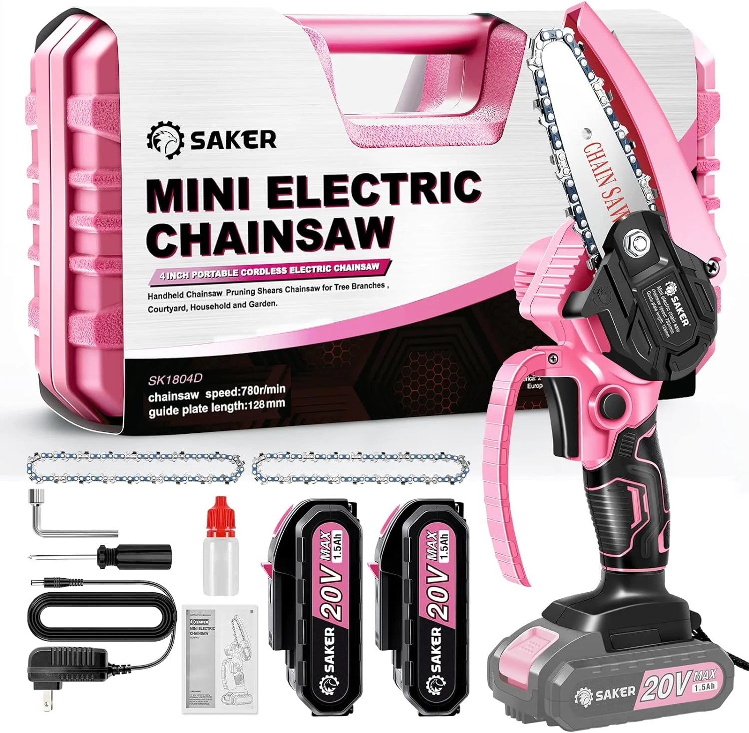 New Arrivals Mini Chainsaw Cordless, Portable Electric Chain Saw - Image 2