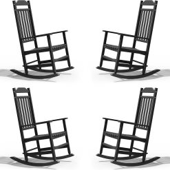 Alternative view of Bifanuo 300LBS Heavy Duty HDPS Poly Outdoor Rocking Chair