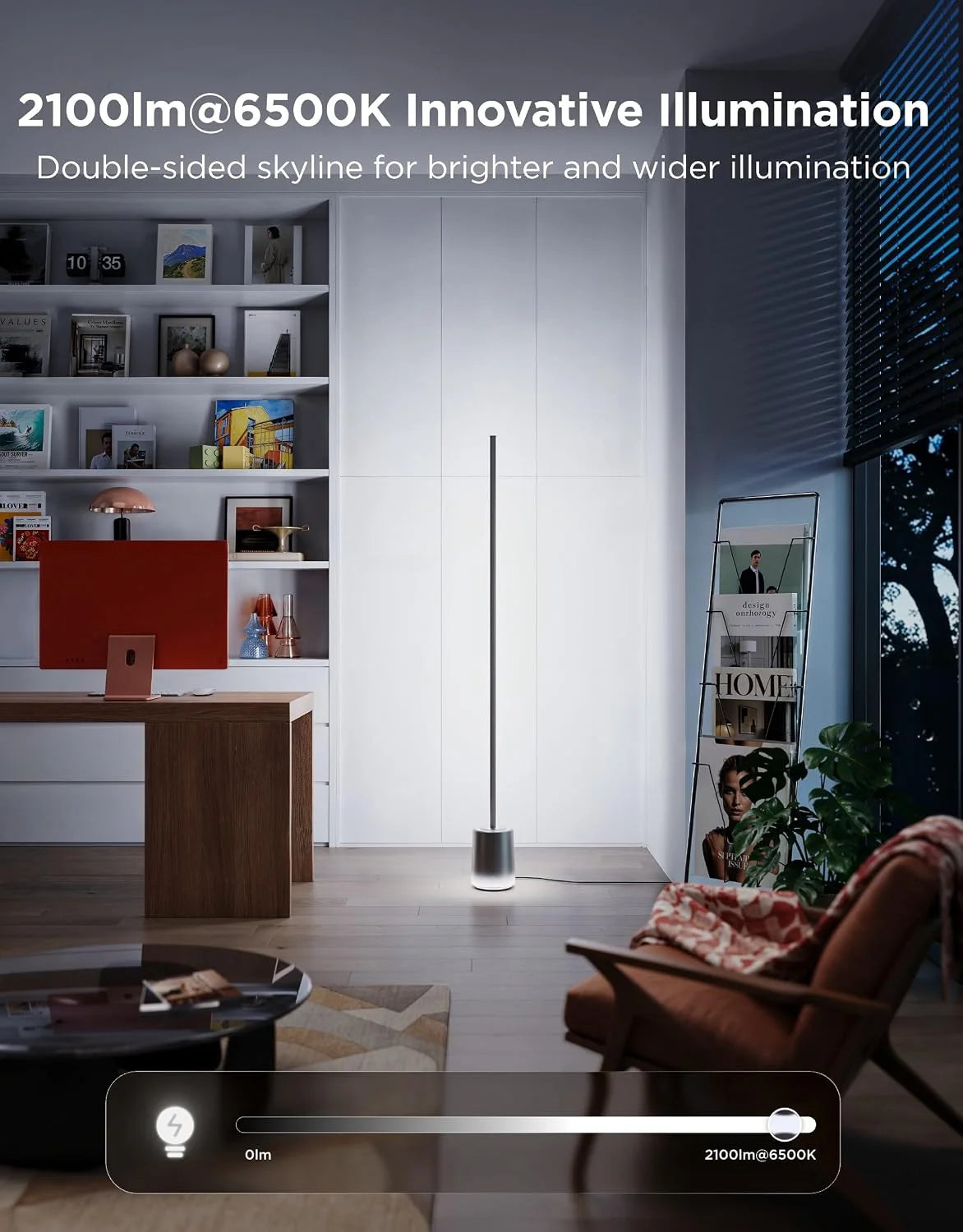 Floor Lamp 3 with Luminblend+ Technology, 2100lm, 1000K-10000K Modern Floor Lamp for Living Room - Image 5
