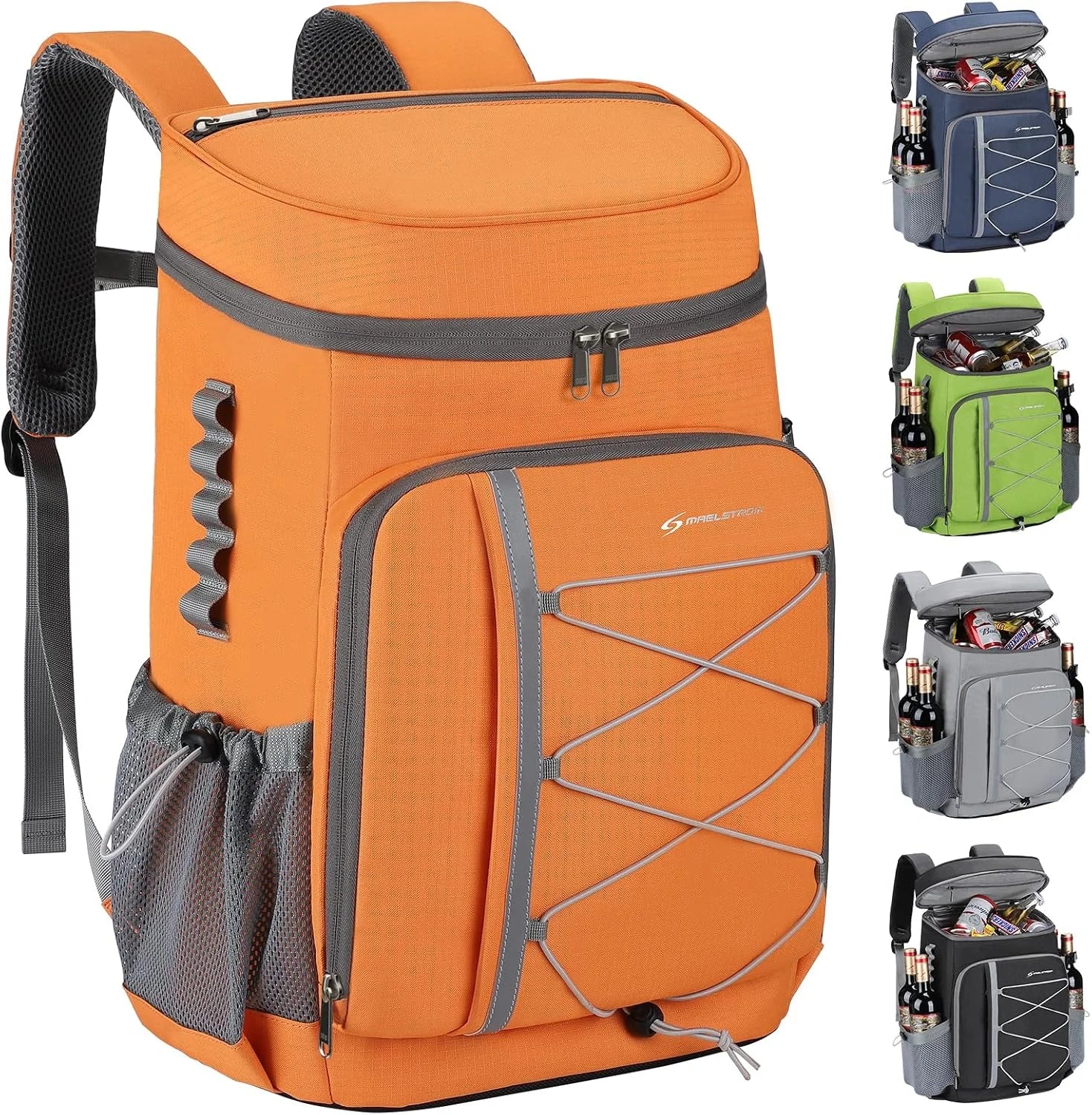 Maelstrom 35/50Can Insulated Cooler Backpack, Leakproof Soft Lunch Ice Bag - Image 7