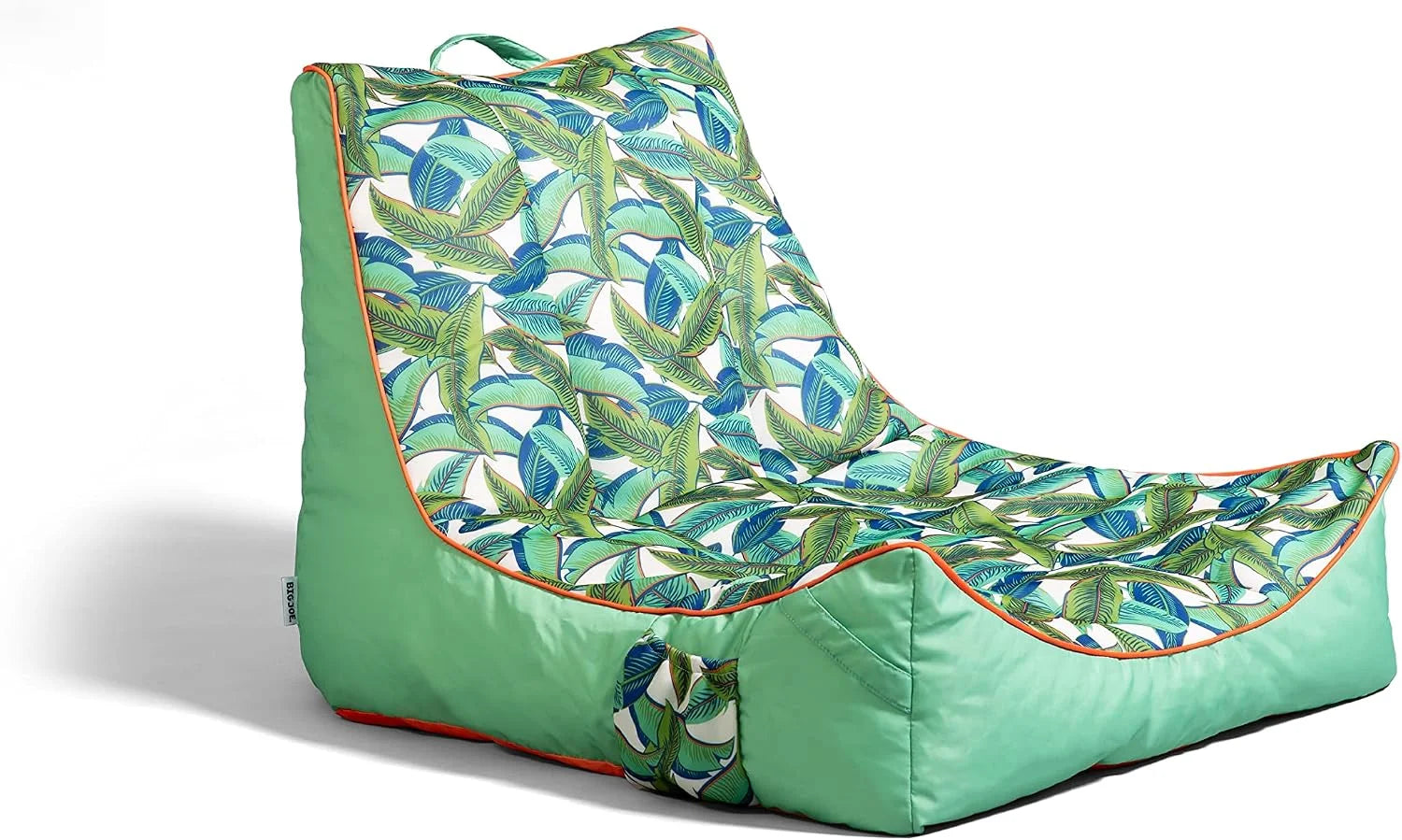 New Arrivals Joe Captain鈥檚 Float No Inflation Needed Pool Lounger, Sweet Shells Peach Double Sided Mesh, 3 feet - Image 2