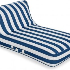 New Arrivals Stylish Pool Float Lounger Recliner, Large Floating Chair & Backrest, Heavy Duty Lake