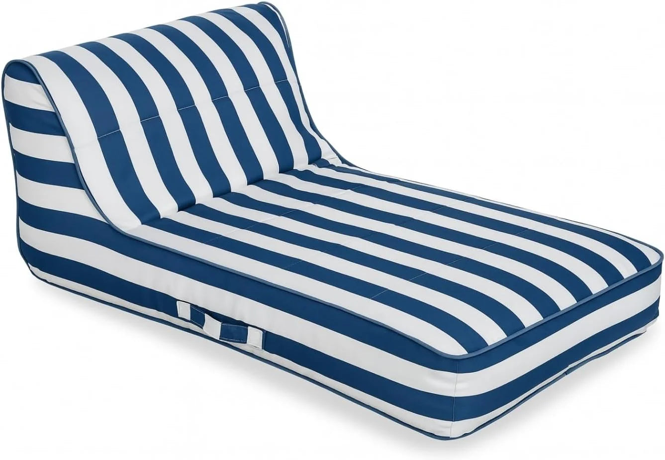 New Arrivals Stylish Pool Float Lounger Recliner, Large Floating Chair & Backrest, Heavy Duty Lake
