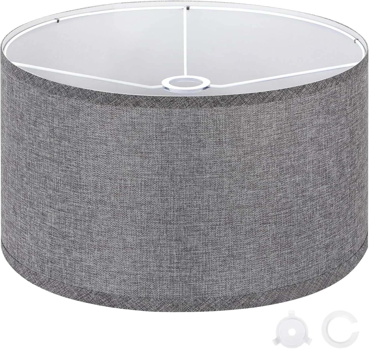 New Arrivals Beige Large Drum Lamp Shades for Floor Lamp - Image 6
