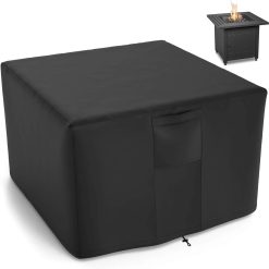 New Arrivals NUPICK 30 Inch Square Fire Pit Cover for Propane Fire Pit/Table