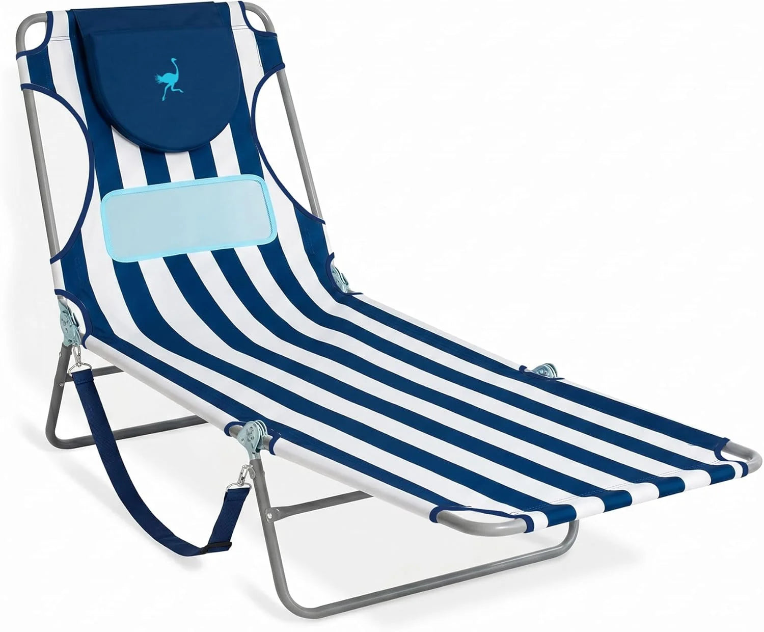 Ladies Comfort Lounger with Chest Support, Foldable and Portable Reclining Outdoor Patio Beach Lawn Camping - Image 6