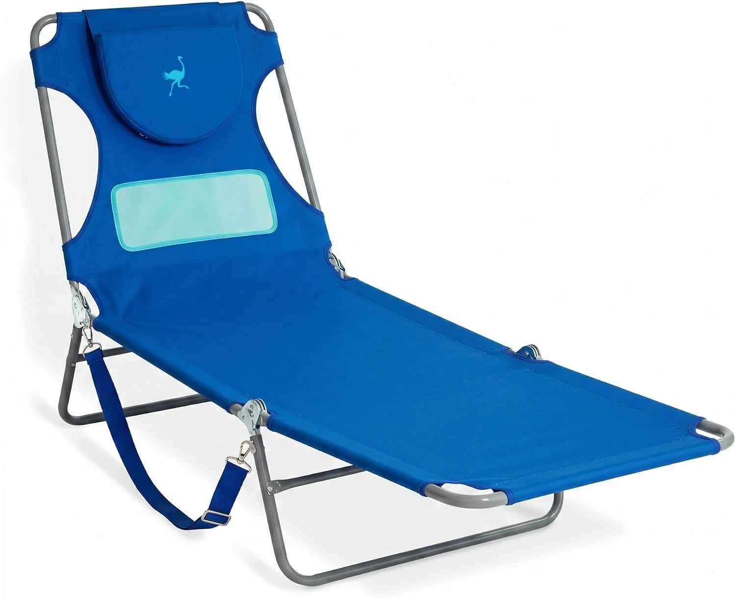 Ladies Comfort Lounger with Chest Support, Foldable and Portable Reclining Outdoor Patio Beach Lawn Camping