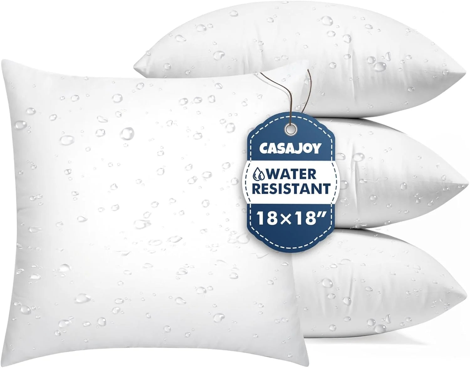 New Arrivals CASAJOY Set of 2 12×20 Outdoor Pillows,Water Resistant Lumbar Pillow Insert - Image 8