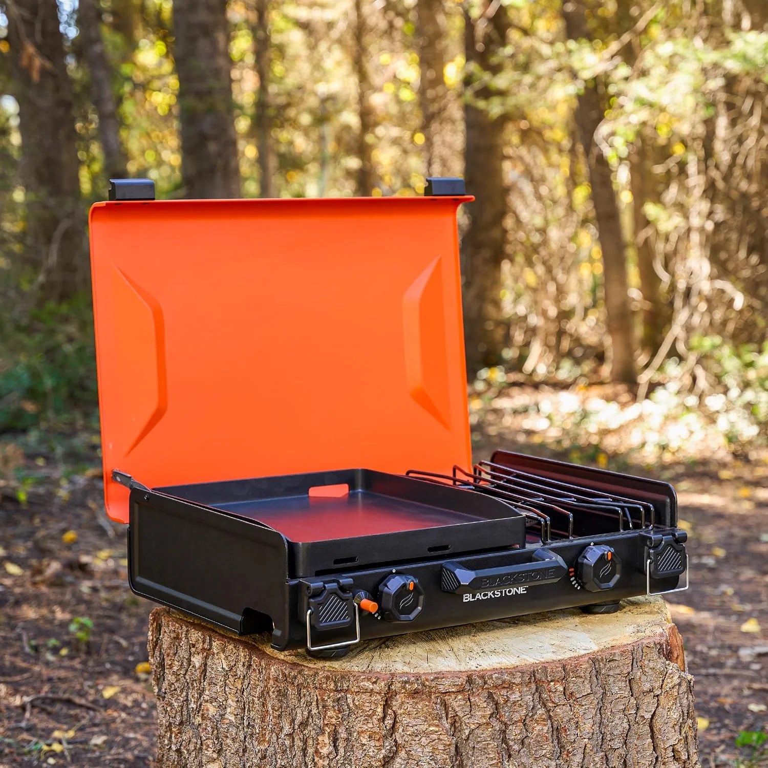 New Arrivals 2364 12 x 14 Camping Griddle with Side Burner - Image 7
