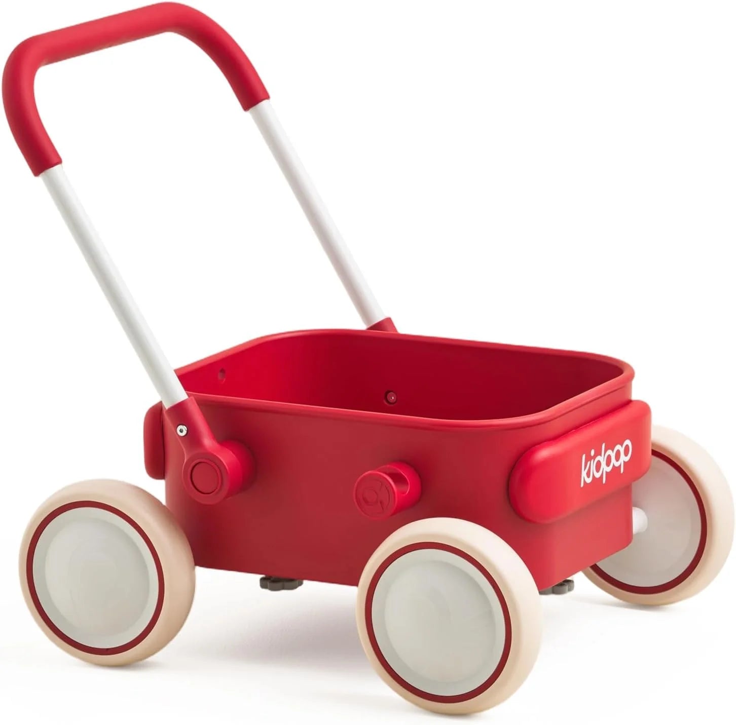 New Arrivals Baby Push Walker with Wheels Toddler Wagon for First Learner Baby Toys 6-12 Months