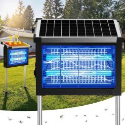 Alternative view of Solar Bug Zapper Outdoor, 4500V Solar Mosquito Zapper for Outdoor & Indoor, 1/2 Acre Coverage Cordless Rechargeable bifanuoyard