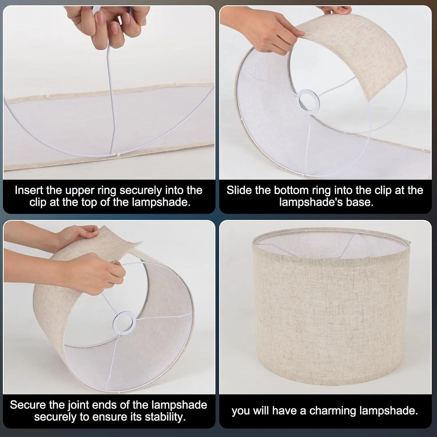 New Arrivals Lamp Shades Set of 2 - Image 6