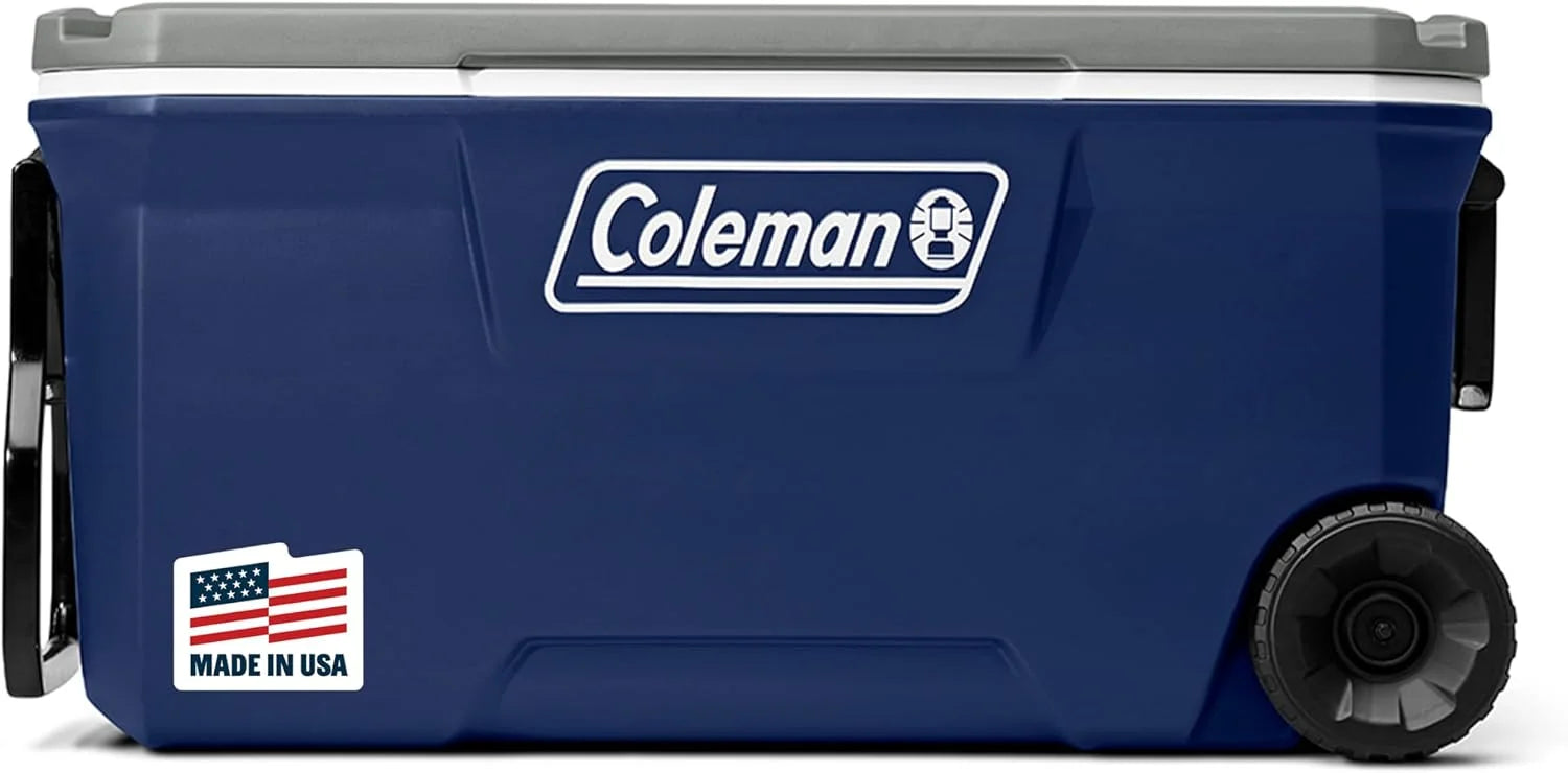 New Arrivals Coleman Classic Series Insulated Portable Rolling Cooler with Wheels - Image 5