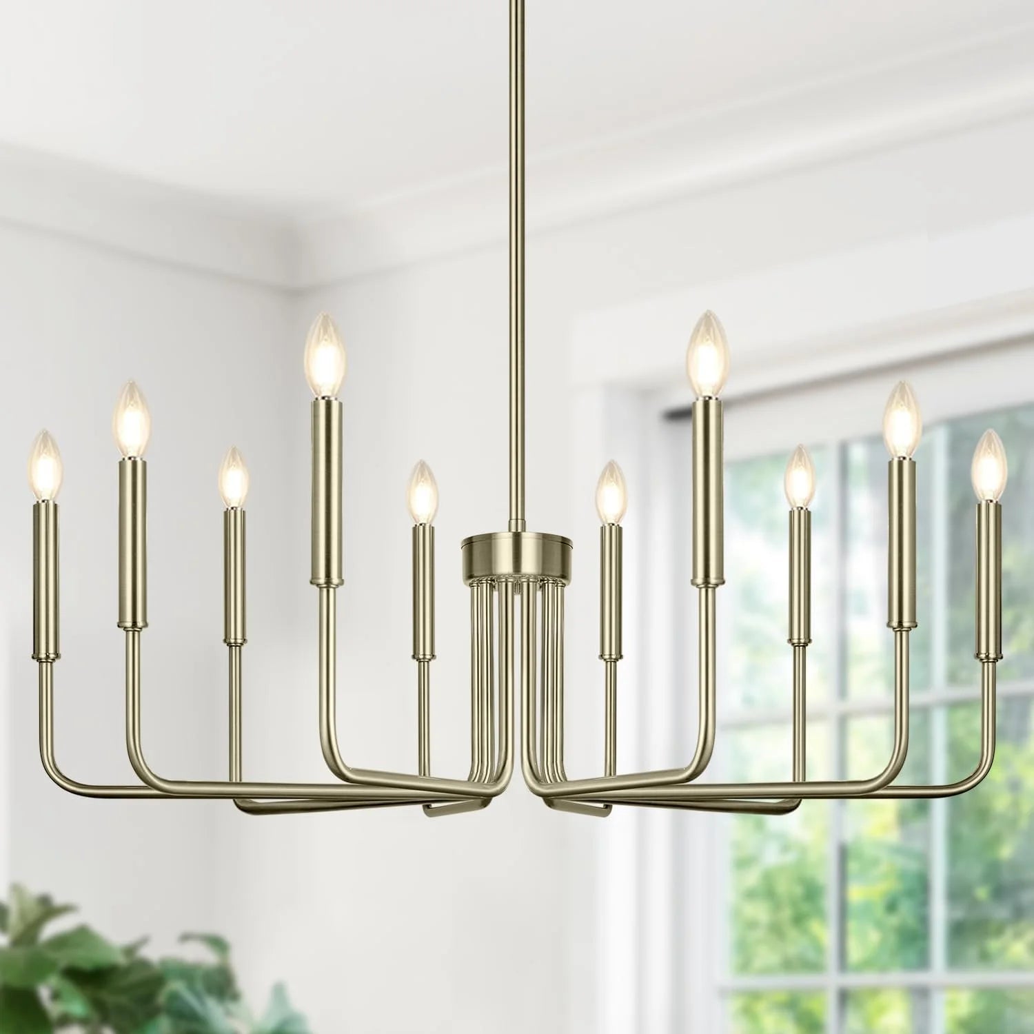 6-Light Farmhouse Chandelier for Dining Room Lighting Fixtures Hanging bifanuoyard - Image 16