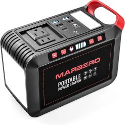 Alternative view of New Arrivals Portable Power Station 88Wh Camping Lithium Battery Solar Generator Fast Charging with AC Outlet 120W Peak Power