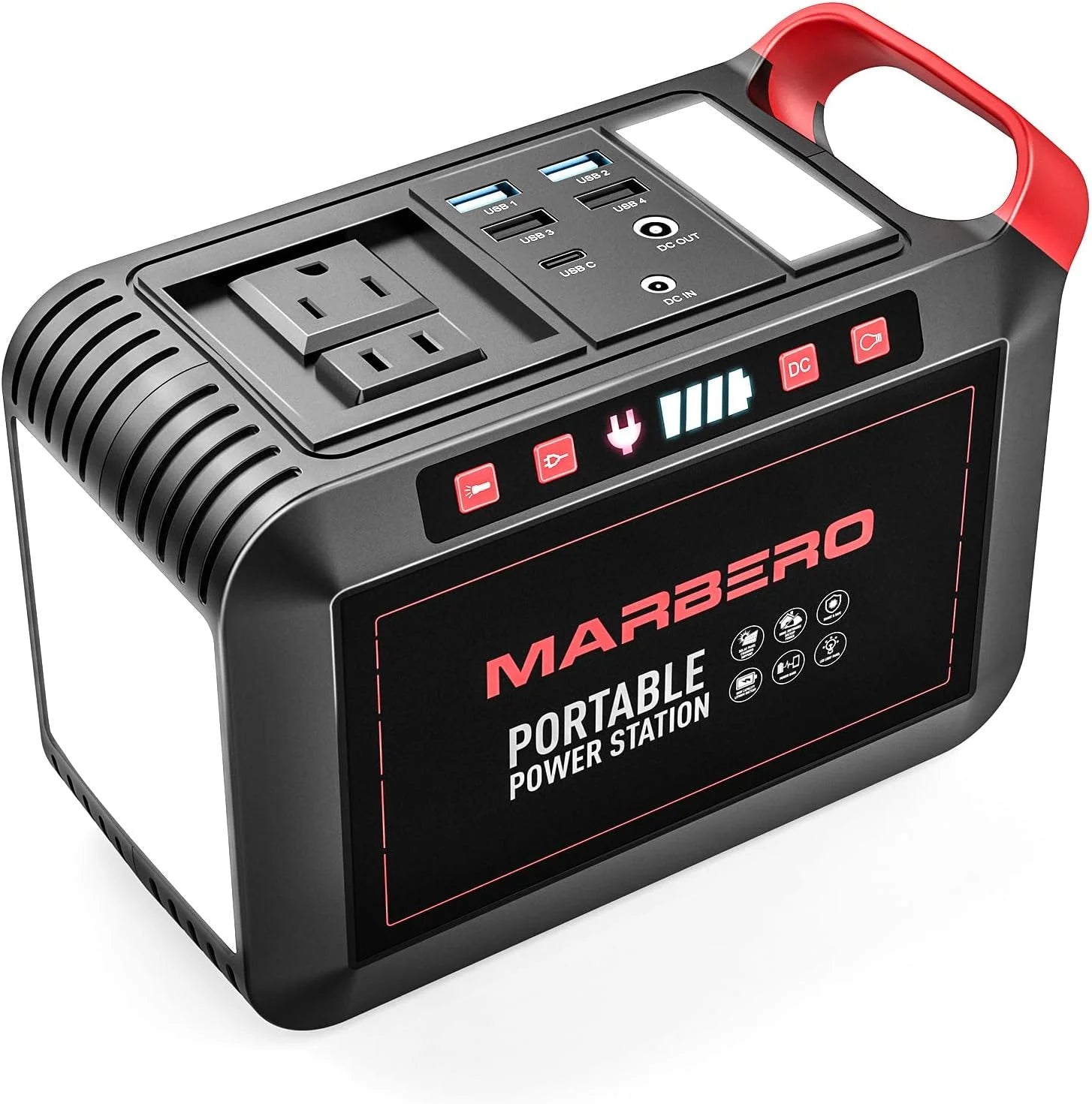 New Arrivals Portable Power Station 88Wh Camping Lithium Battery Solar Generator Fast Charging with AC Outlet 120W Peak Power - Image 2