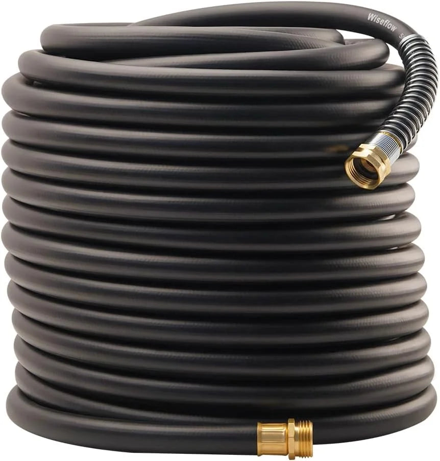 New Arrivals Garden Hose 50FT x 3/4, Heavy Duty Rubber Hose, 1200PSI Burst, 300PSI Working for Yard - Image 18