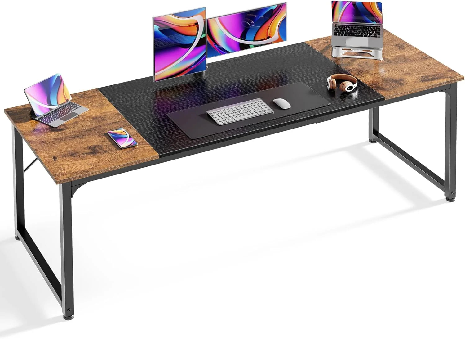 New Arrivals Computer Desk, 55 Inch Home Office Desk - Image 19