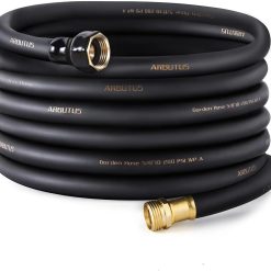Alternative view of Garden Hose 5/8 x 100ft, Brass Rubber Heavy Duty Water Hose 600 PSI Burst Pressure bifanuoyard