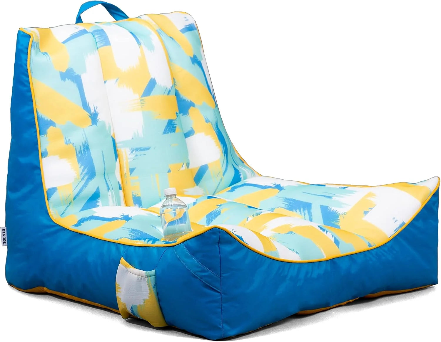 New Arrivals Joe Captain鈥檚 Float No Inflation Needed Pool Lounger, Sweet Shells Peach Double Sided Mesh, 3 feet - Image 19