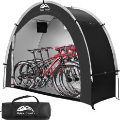 New Arrivals Travel Bike Storage Shed Tent, Outdoor Portable Bicycle Storage Sheds
