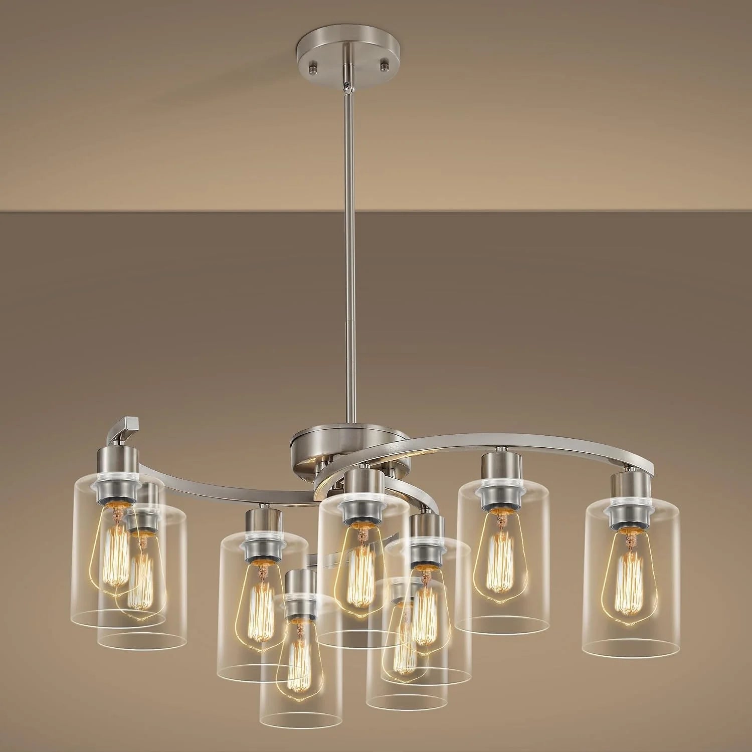 New Arrivals 6 Light Modern Chandeliers for Dining Room - Image 4