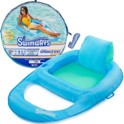 New Arrivals Spring Float XL Recliner Chair for Swimming Pool, Inflatable Pool Floats for Adults and Teens with Fast