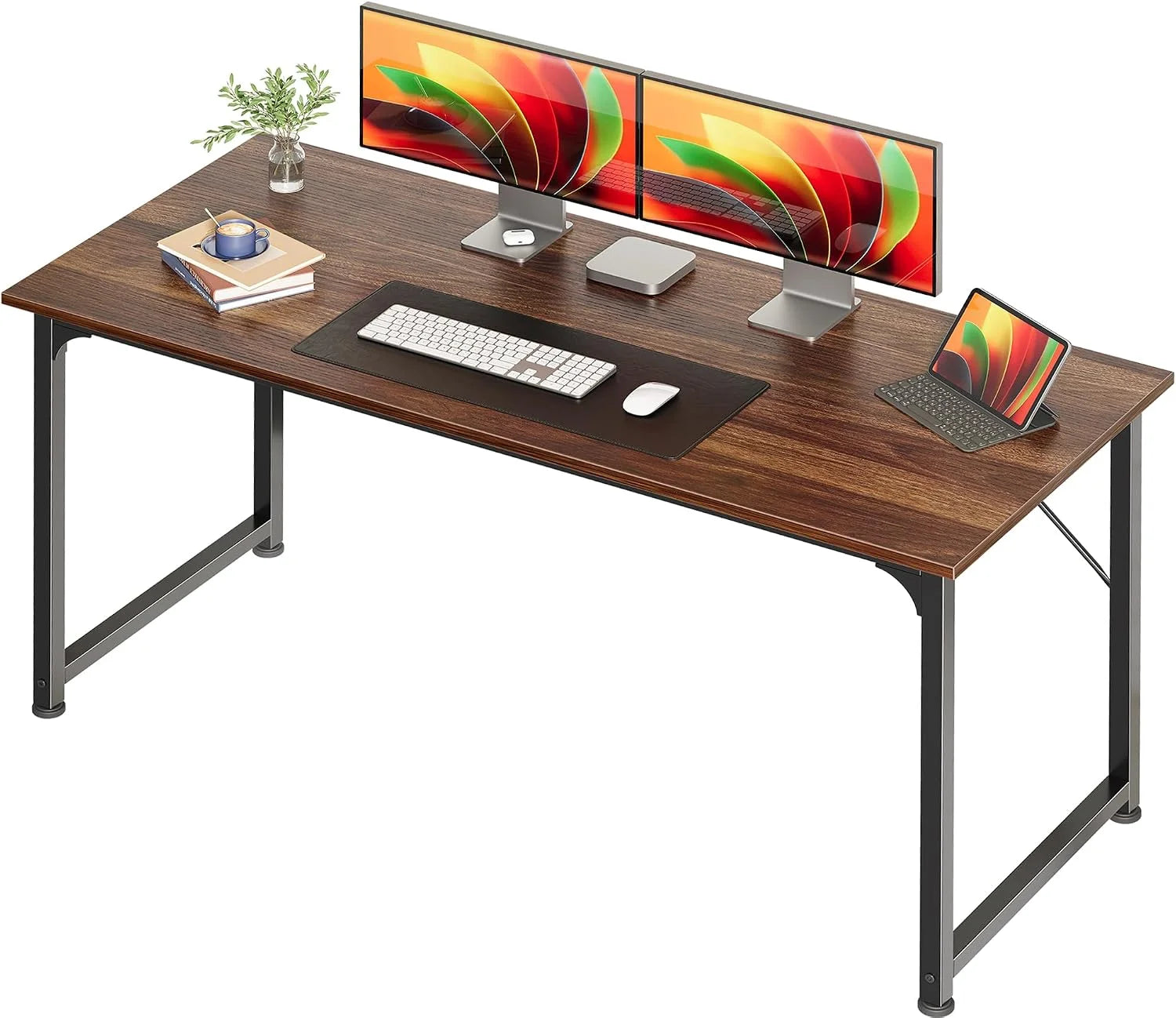 New Arrivals Computer Desk, 55 Inch Home Office Desk - Image 24