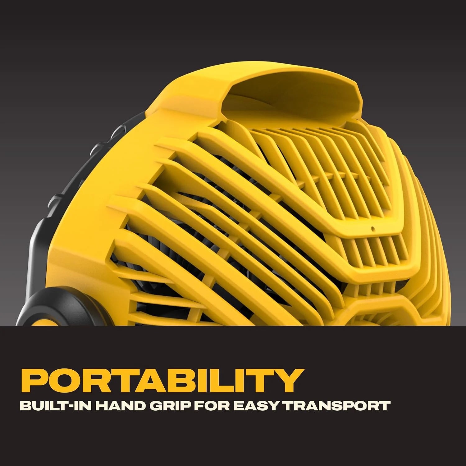 20V MAX Portable Fan, Battery Powered Rechargeable Cordless Shop Fan, Up to 4.5 Hrs Runtime, 650 CFM - Image 4