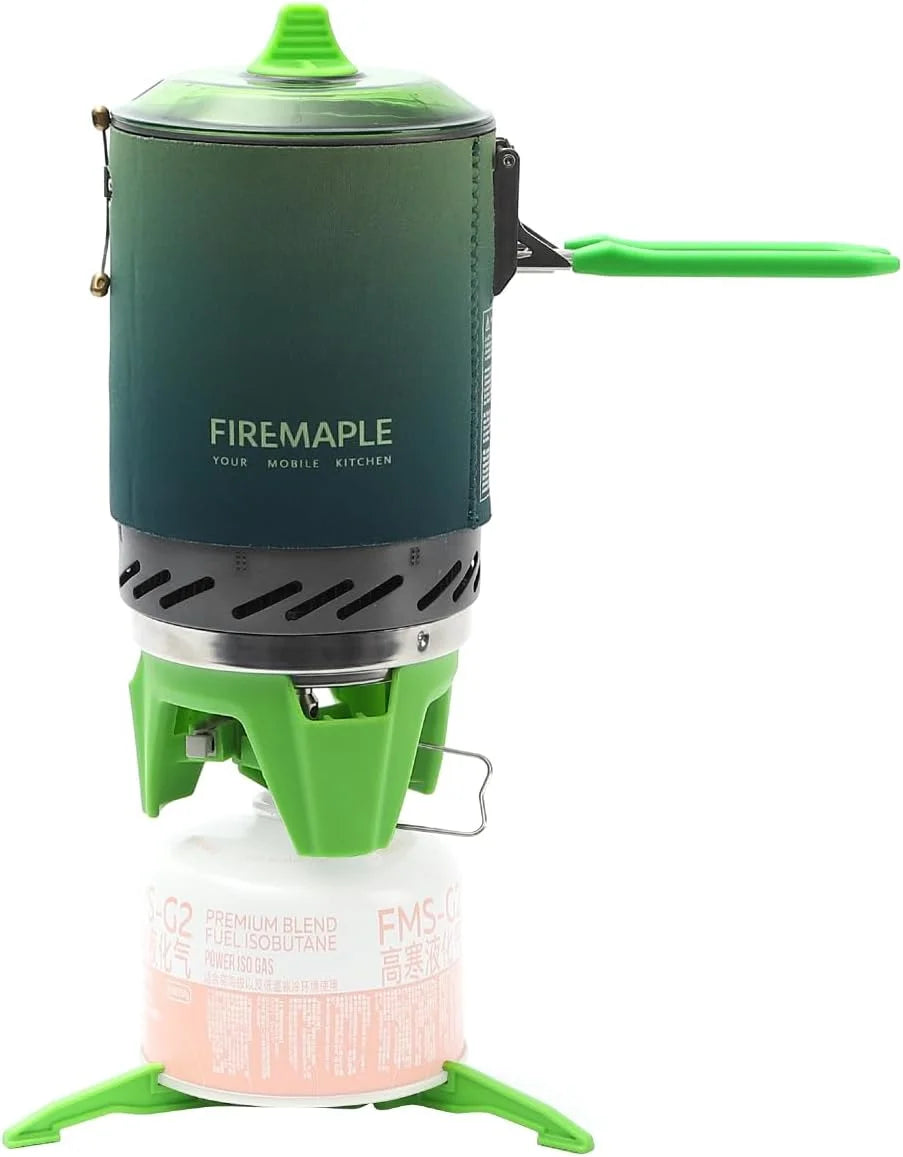 New Arrivals Fixed Star 2 Pro Backpacking Camping Stove System, Black 19.8oz, 30% Faster Boil with HX Base - Image 3