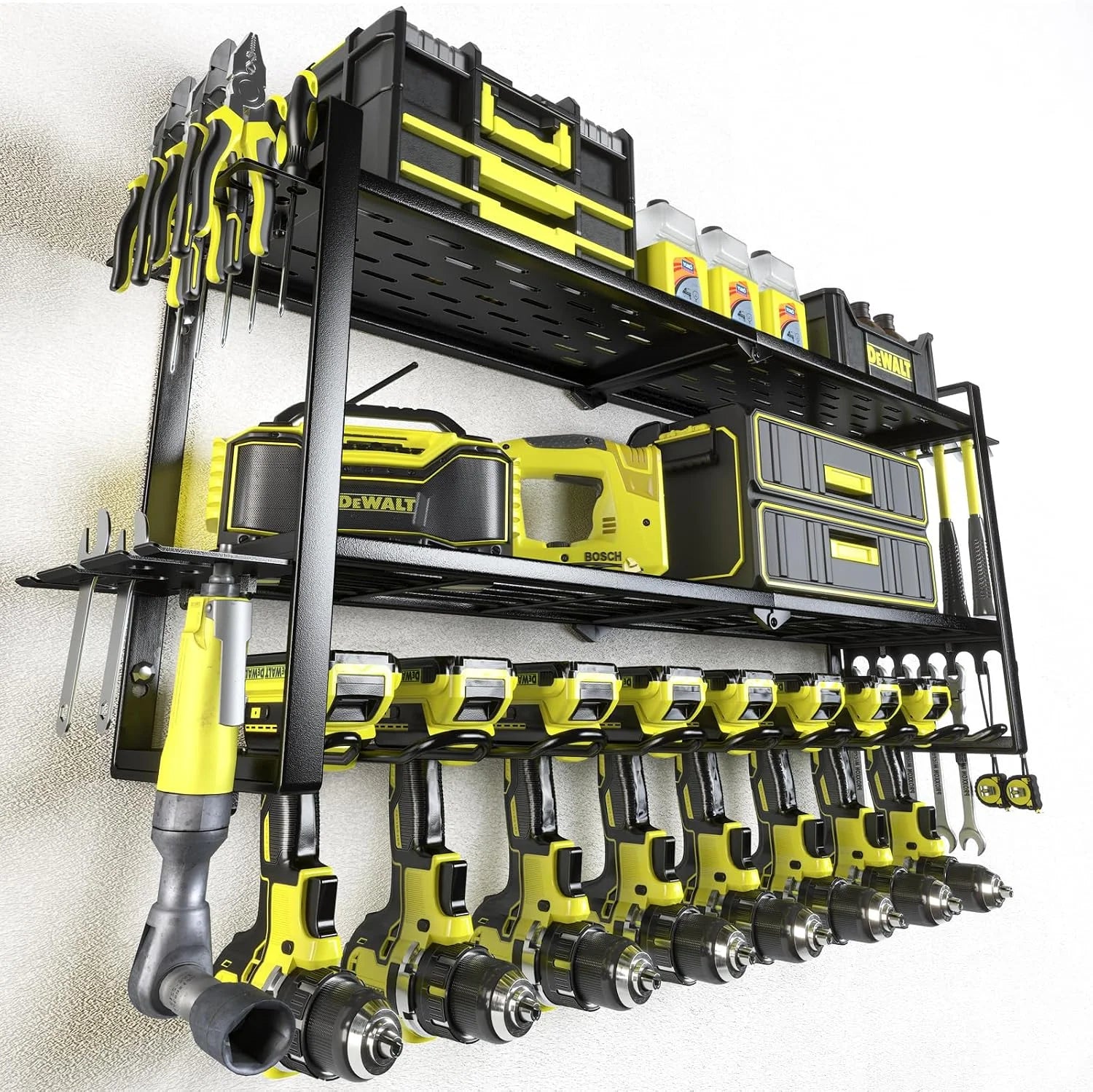 New Arrivals Power Tool Organizer, Garage Tool Organizers and Storage, Drill Holder Wall Mount - Image 3