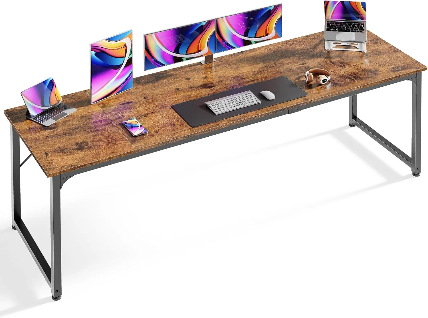 New Arrivals Computer Desk, 55 Inch Home Office Desk - Image 3